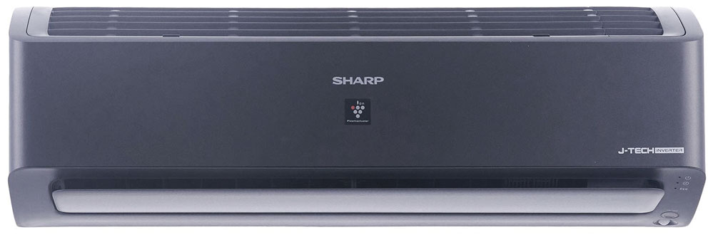 تكييف شارب - كلاستر - لون اسود - Sharp Inverter Imported 1.5 HP Cool/Hot