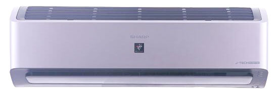 تكييف شارب - كلاستر - لون سيلفر - Sharp Inverter Imported 3 HP Cool/Hot